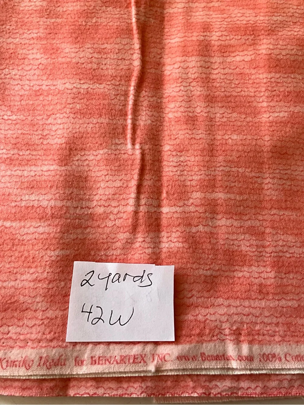 Flannel Quilting Sewing Fabric Lot Pink Green Peach Yellow White Watermelons